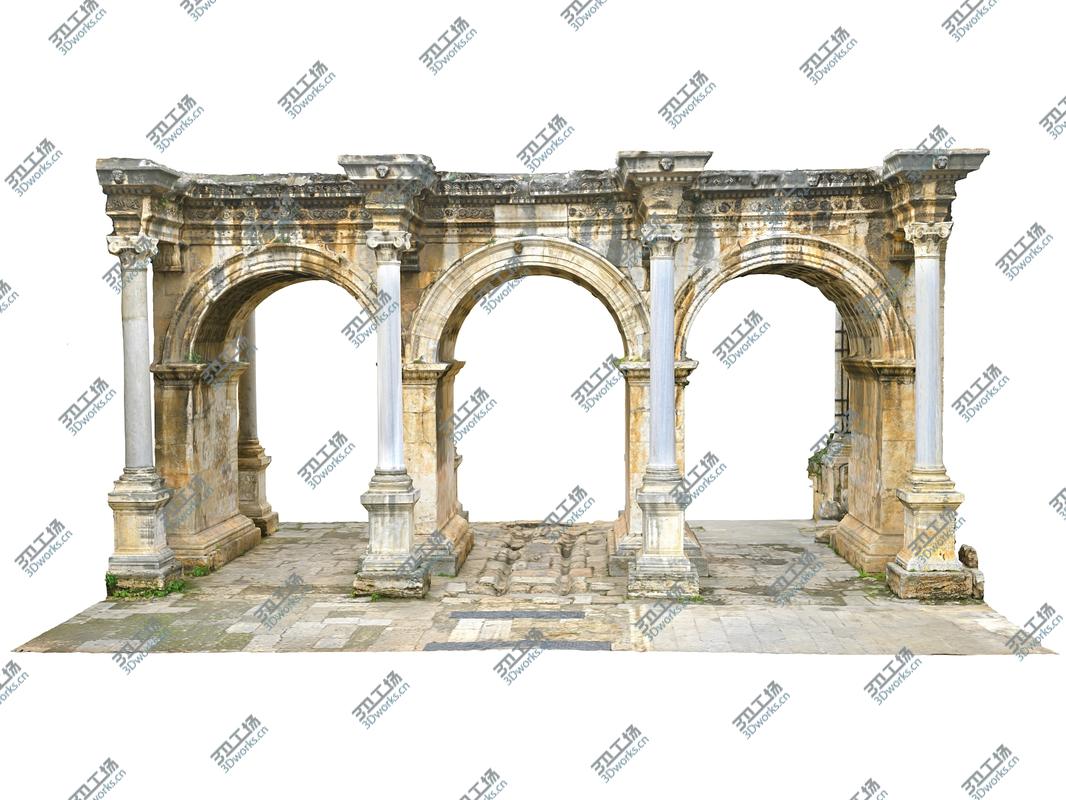 images/goods_img/2021040163/Hadrian's Gate 24K 3D model/4.jpg